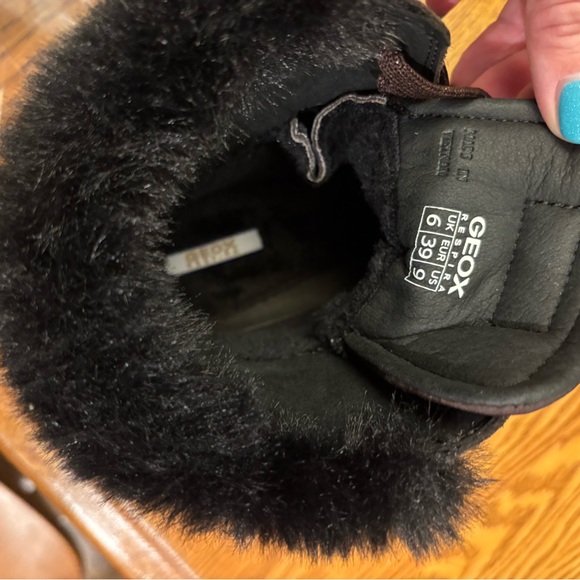 GEOX Backsie Waterproof Faux Fur Sneaker Boot - Picture 7 of 9